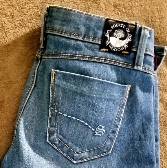 Source of Wisdom Torrid Skinny Jeans - Picture 3 of 7